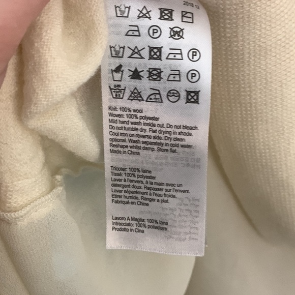 All Saints Libby Crew Neck Merino Wool Sweater Size Small - Picture 6 of 9